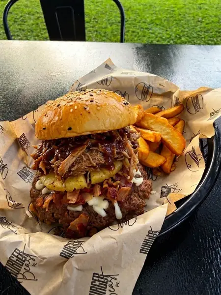 Pulled Pork Beast burger